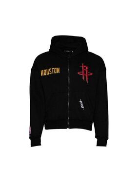 Pro Standard NBA Rockets Gold Hoops Pro Full-Zip Black Size M NEW WITH TAGS!
